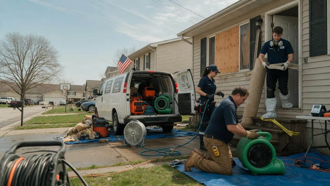 Water Damage Restoration in Edison, CA near me